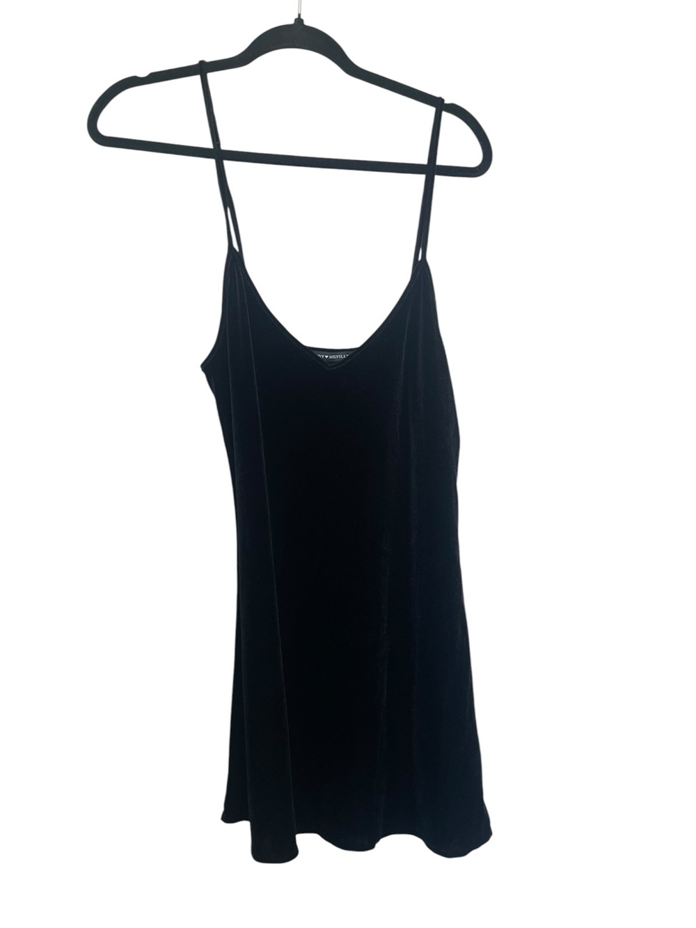*** LISTING IS SOLD *** Brandy Melville Black Velvet Slip Dress